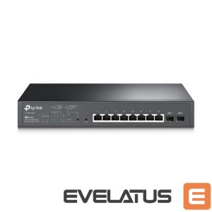 Сервер - Прочие аксессуары TP-Link  JetStream 10-Port Gigabit Smart PoE Switch TL-SG2210MP Managed L2, Rackmountable, SFP ports quantity 2, Power supply type Single 