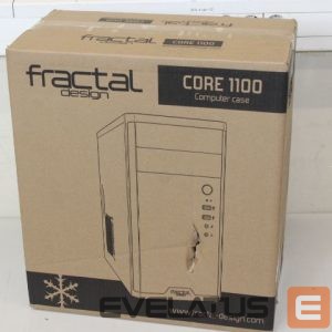 Корпус для компьютера Fractal Design  SALE OUT.  Core 1100, Black  CORE 1100 Black, Micro ATX, DAMAGED PACKAGING, Power supply included No 