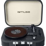 Проигрыватели пластинок Muse  Turntable Stereo System MT-201 DG USB port, AUX in, 2x5 W, Black/Cream 