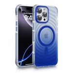 Чехол на заднюю панель Evelatus Apple iPhone 15 EchoWave Clear MagSafe Blue