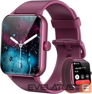 Умные часы Blackview  Smart watch R50 CLARNET 44.46 MM, HEART RATE MONITOR Red
