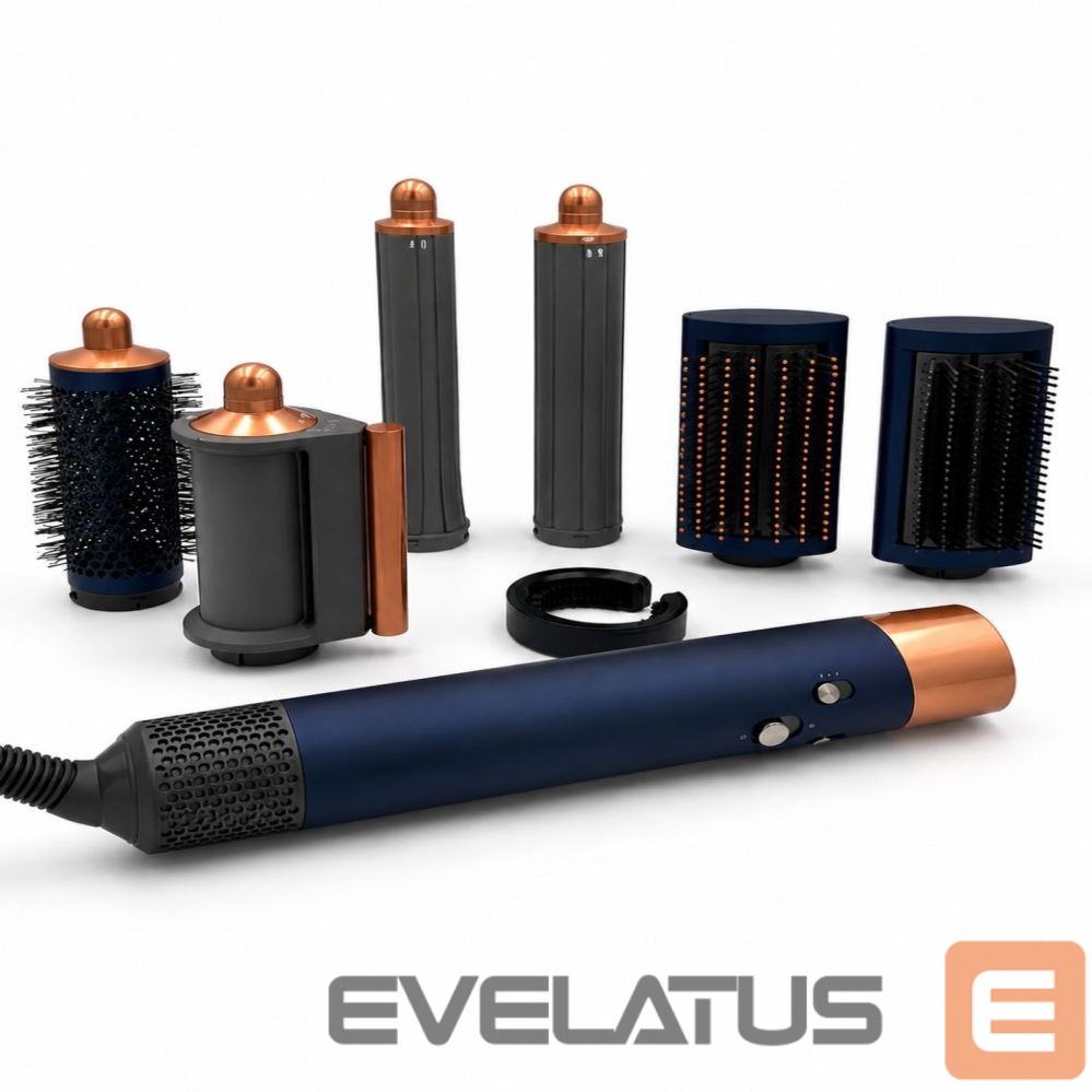 Стайлеры для волос iLike Air Styling System – 6-in-1 Hair Styling Tool Set - Power 1200W Blue
