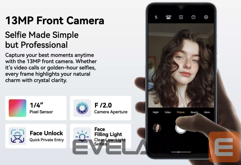 Смартфон Blackview WAVE 10 8/128GB Smartphone Iris Blue