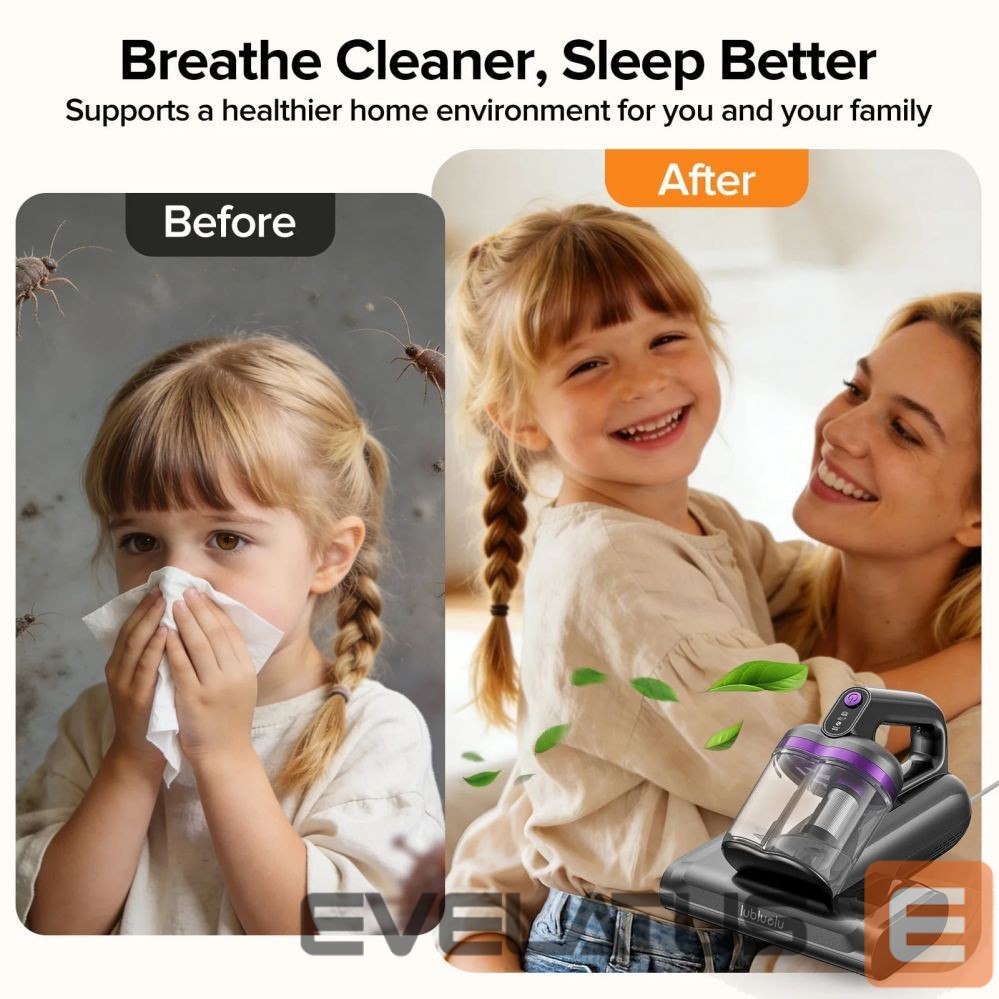Пылесос Lubluelu CM208 Anti-Mite UV Mattress Vacuum Cleaner