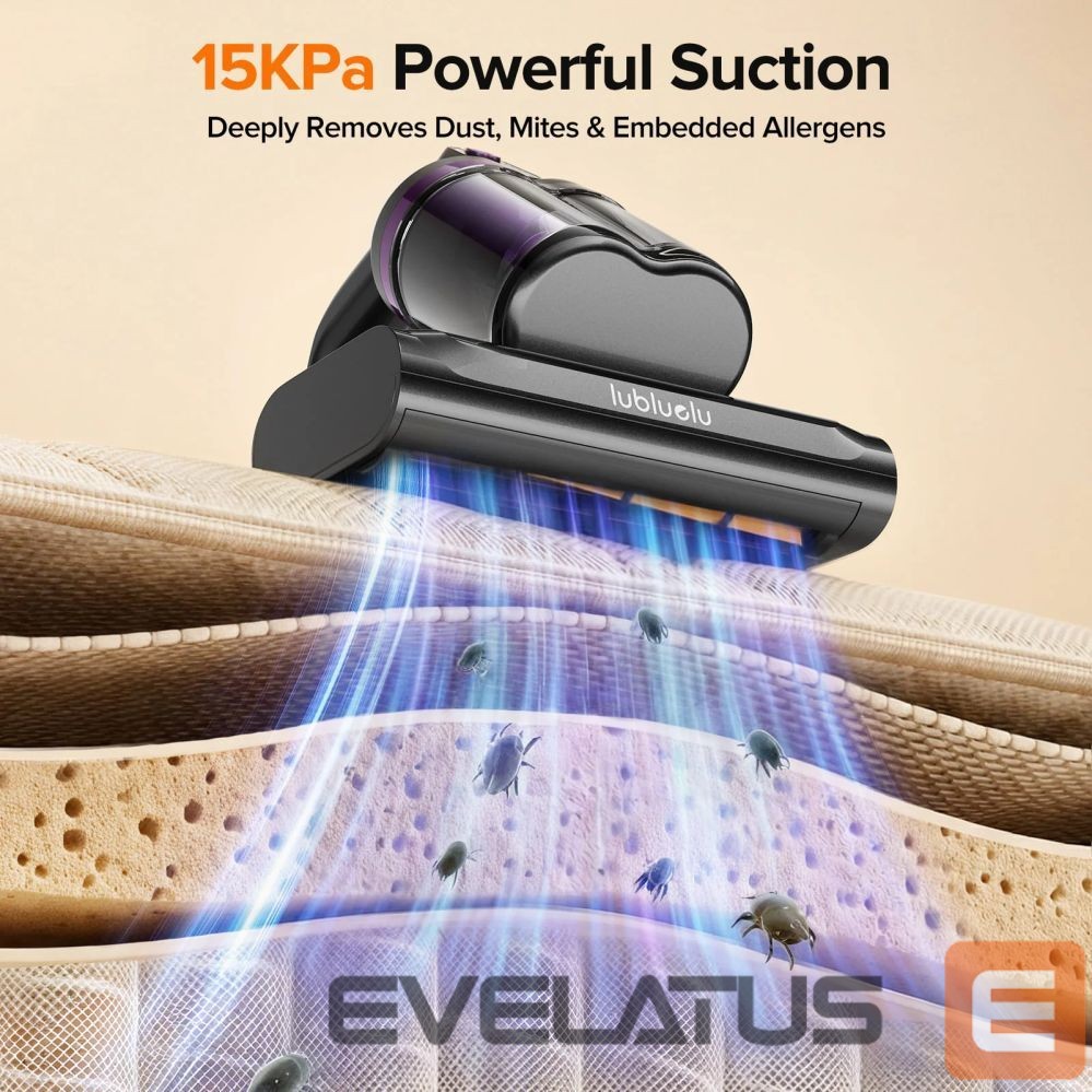 Пылесос Lubluelu CM208 Anti-Mite UV Mattress Vacuum Cleaner