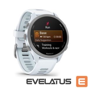 Умные часы Garmin  Forerunner 170 Music, Whitestone with Whitestone/Cloud Blue Band 