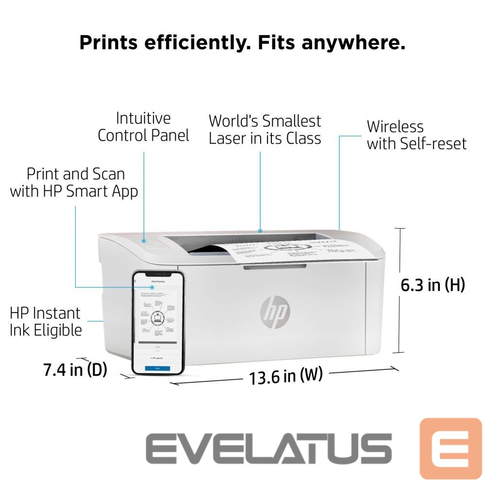 Принтеры HP HP LaserJet M110W Printer