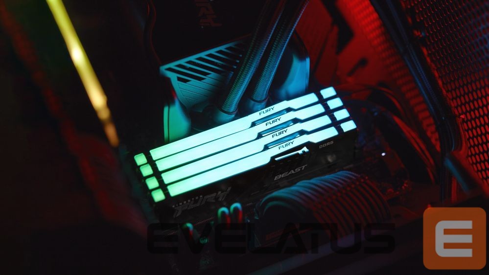 Оперативная память DDR4 Kingston Fury Beast 16GB DDR5, 6000 MHz, CL30, 288-Pin, DIMM Kit (8GB x 2)