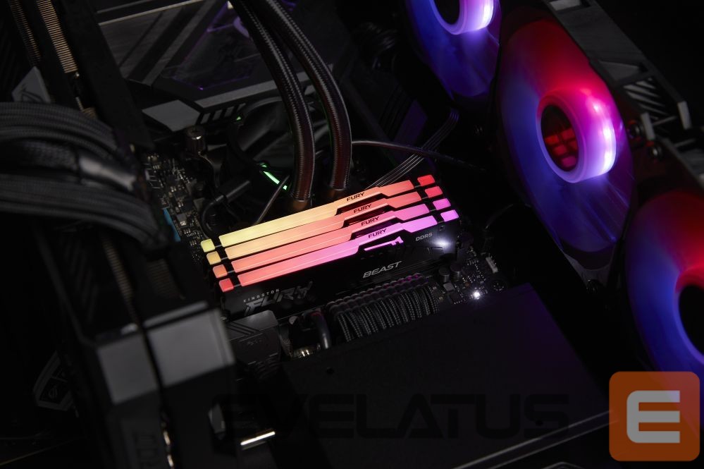 Оперативная память DDR4 Kingston Fury Beast 16GB DDR5, 6000 MHz, CL30, 288-Pin, DIMM Kit (8GB x 2)