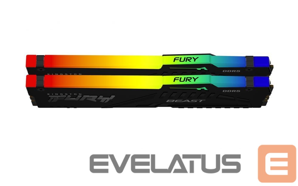 Оперативная память DDR4 Kingston Fury Beast 16GB DDR5, 6000 MHz, CL30, 288-Pin, DIMM Kit (8GB x 2)