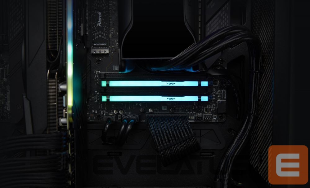 Оперативная память DDR4 Kingston Fury Beast 32GB DDR5, 6400 MHz, CL32, 288-Pin, DIMM Kit (16GB x 2)