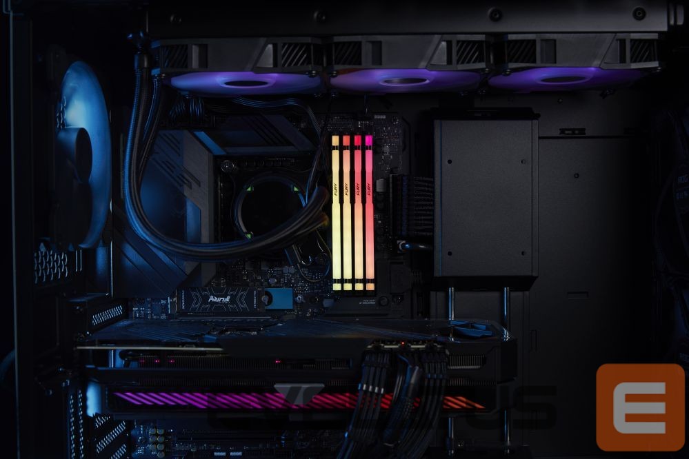 Оперативная память DDR4 Kingston Fury Beast 32GB DDR5, 6400 MHz, CL32, 288-Pin, DIMM Kit (16GB x 2)