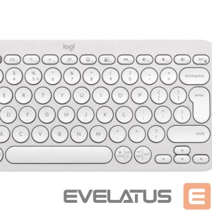 Компьютерная клавиатура Logitech  KEYBOARD +MOUSE COMBO PEBBLE 2/WHITE 920-012240 