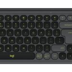Компьютерная клавиатура Logitech  KEYBOARD +MOUSE COMBO POP ICON/GR/GREEN 920-013140 