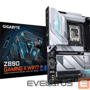 Материнская плата для процессоров Intel Gigabyte  Mainboard||Intel Z890|LGA 1851 (Socket V1)|ATX|RAM DDR5-SDRAM|4xSlots|Wi-Fi Yes|Bluetooth Yes|1xPCI Express x16 slots|4xNumber of M.2 (M) slots|Z890GAMINGXWIFI71.1 