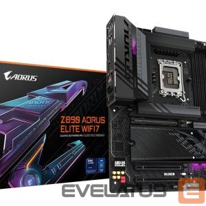 Материнская плата для процессоров Intel Gigabyte  Mainboard||Z890 A ELITE WIFI7 1.1|Intel Z890|LGA 1851 (Socket V1)|ATX|RAM DDR5-SDRAM|4xSlots|Wi-Fi Yes|Bluetooth Yes|4xNumber of M.2 (M) slots|Z890AELITEWIFI71.1 