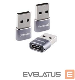Модули и трансиверы Intenso  ADAPTER USB-C TO USB-A/7600013 