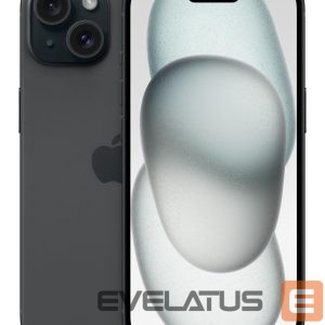 Смартфон Apple  MOBILE PHONE IPHONE 15/128GB BLACK MTP03 