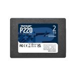 Жесткий диск SSD Patriot  SSD||P220|2TB|SATA|Write speed 500 MBytes/sec|Read speed 550 MBytes/sec|2,5"|TBW 960 TB|P220S2TB25 