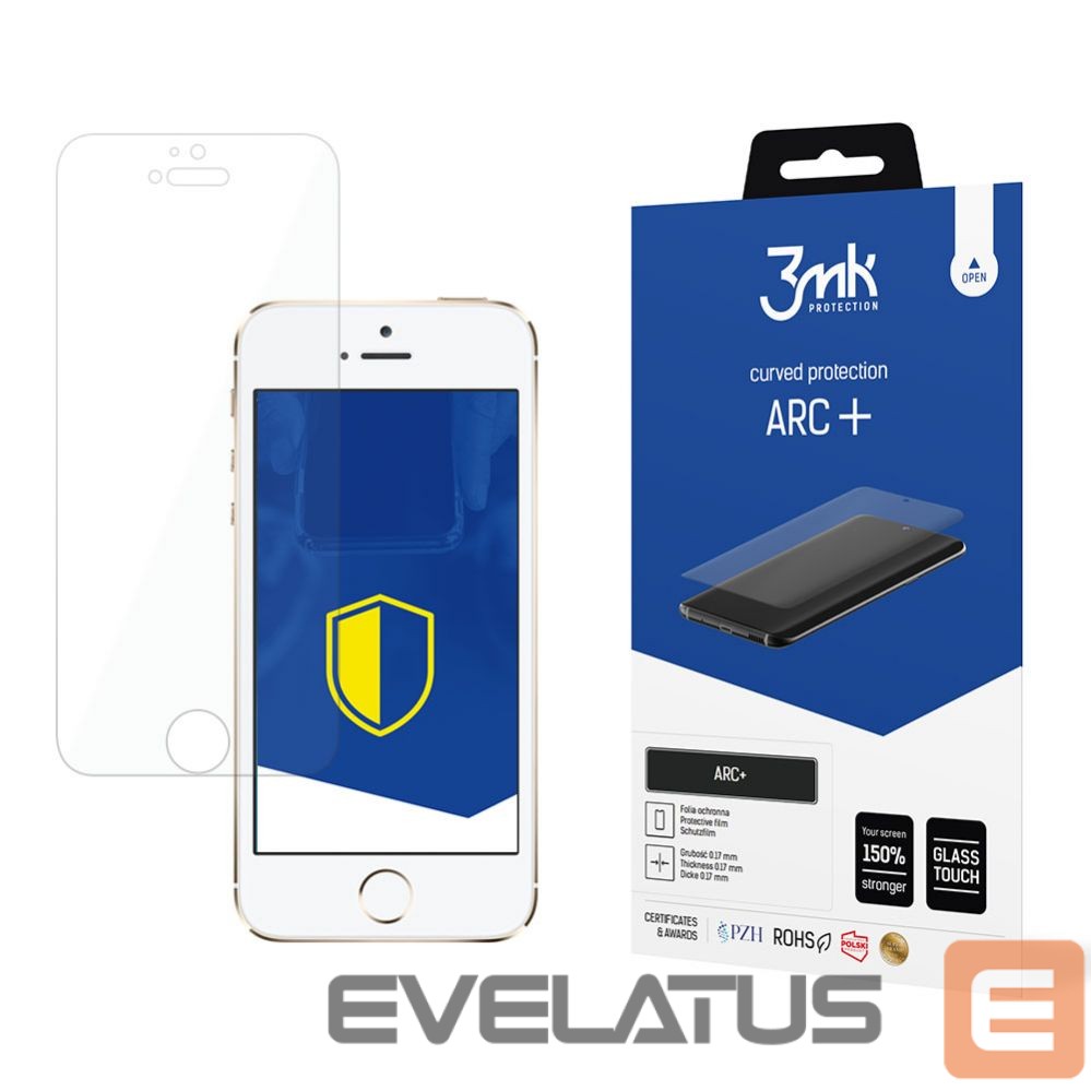 Защитная плёнка 3MK Apple iPhone 5/5S/SE - 3mk ARC+