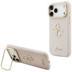 Другие товары Guess  Guess Grained Big 4G & Stand Camera Case for iPhone 17 Pro Max - Pink 