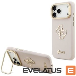 Другие товары Guess  Guess Grained Big 4G & Stand Camera Case for iPhone 17 Pro Max - Pink 