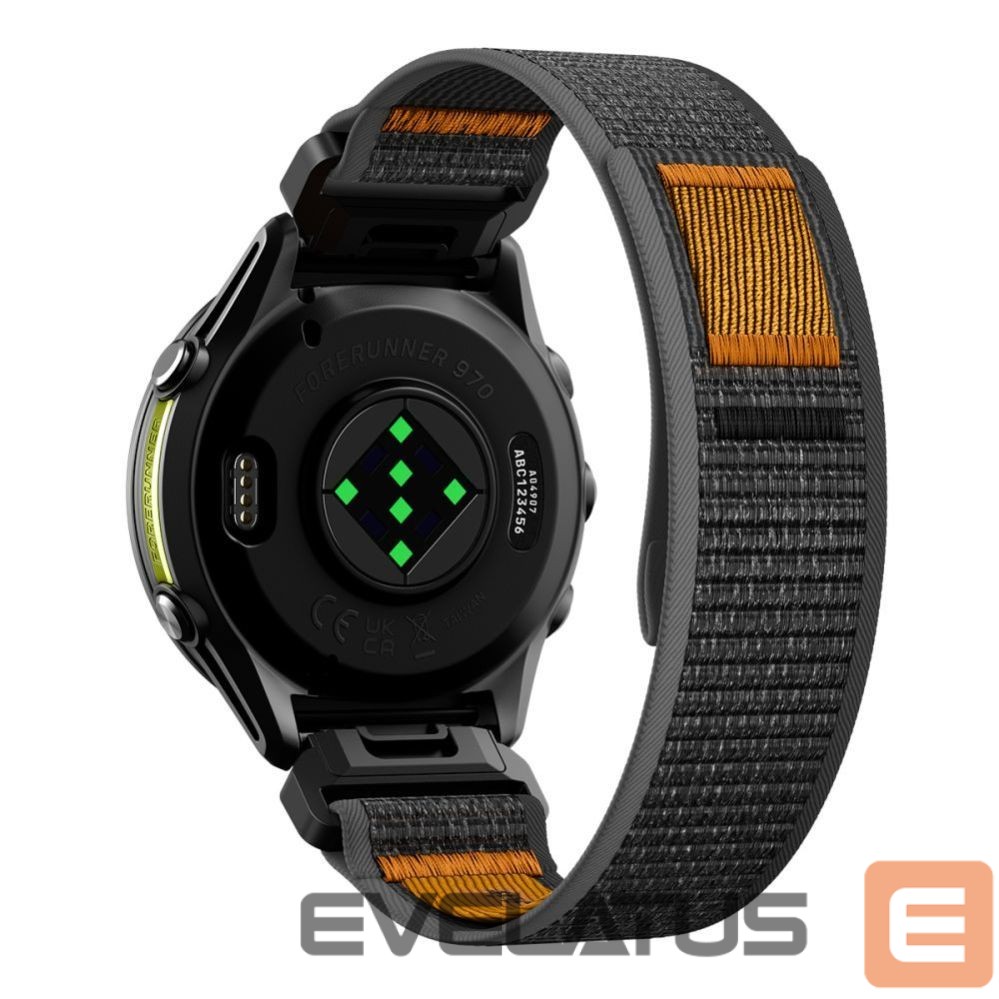 Другие товары Spigen Spigen Athlex Air Strap for Garmin QuickFit 22mm - Black and Orange