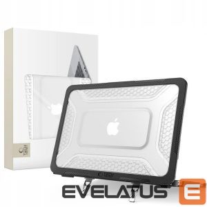 Другие товары Tech-Protect  Tech-Protect Kevlar Pro Case for MacBook Neo 13" 2026 - Black and Clear 