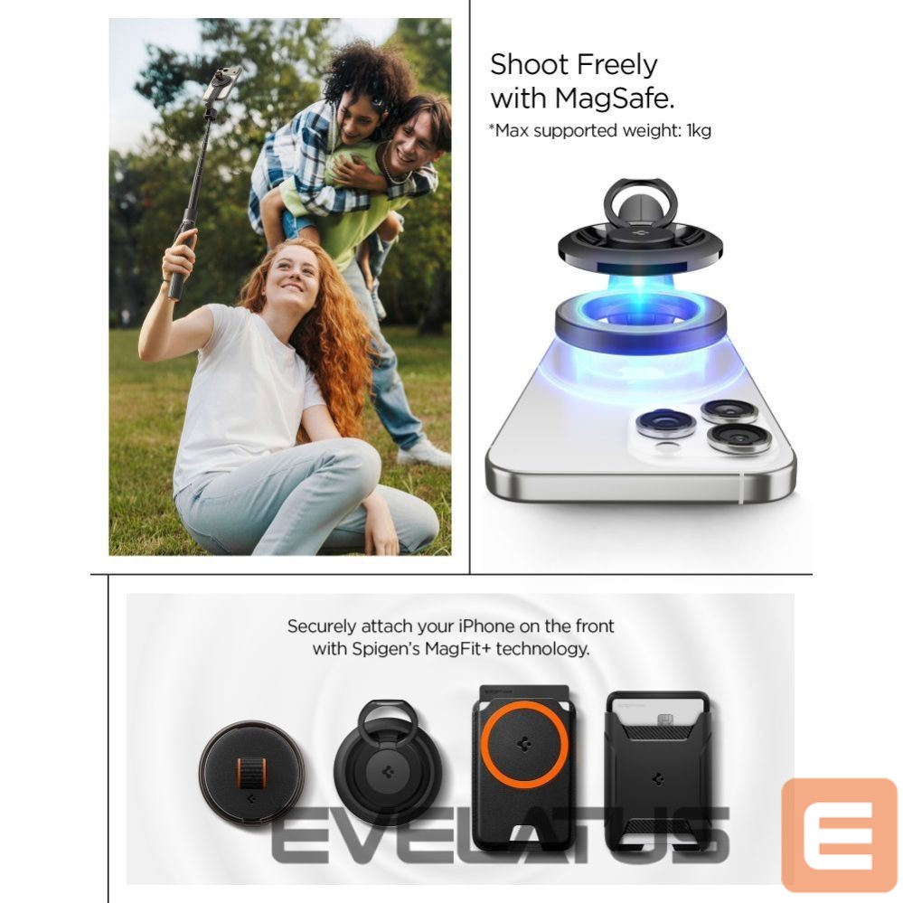 Другие товары Spigen Spigen S582W Bluetooth Selfie Stick - Black