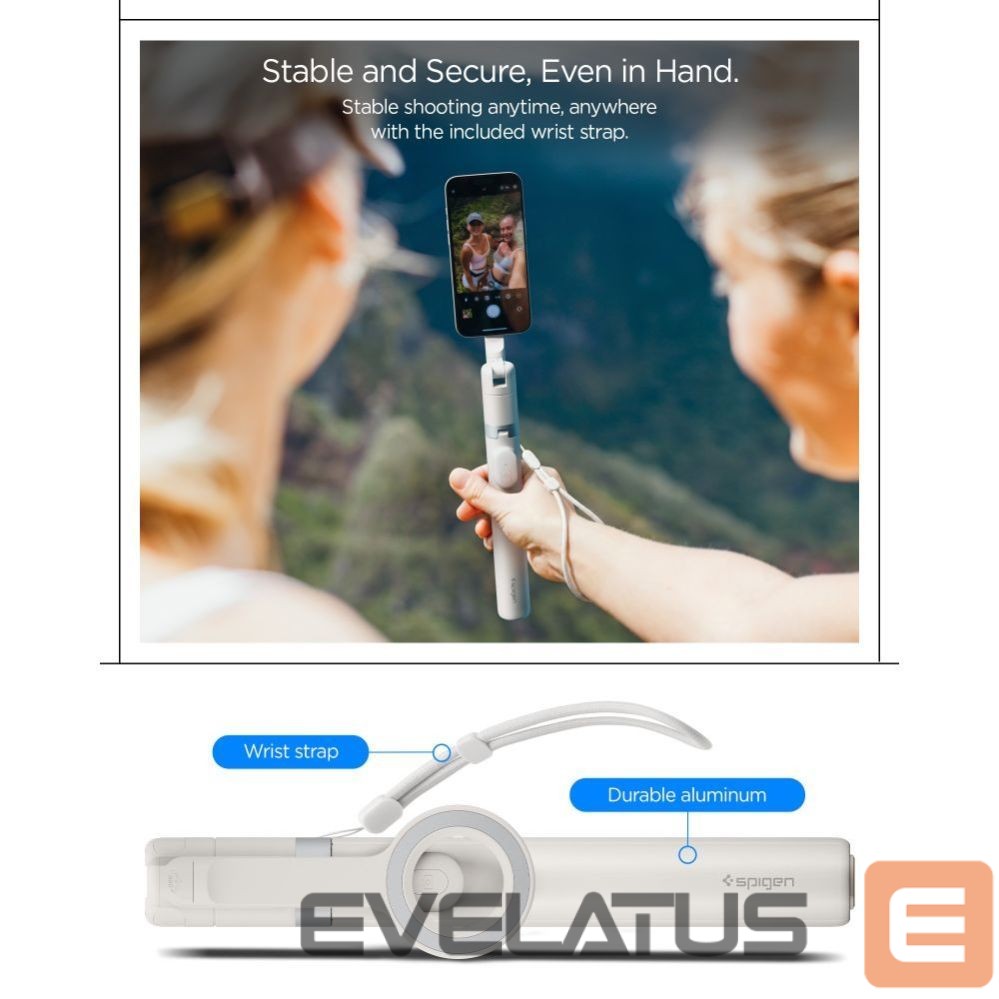 Другие товары Spigen Spigen S582W Bluetooth Selfie Stick - Beige