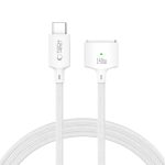 Другие товары Tech-Protect  Tech-Protect MMC01 Ultraboost USB-C / USB-C MagSafe 3 140W 200cm Cable for MacBook - White 