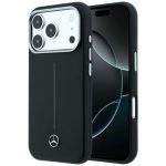 Другие товары Mercedes-Benz  Mercedes Leather Semi Wrap Iconic Line MagSafe Case for iPhone 17 Pro - Black 