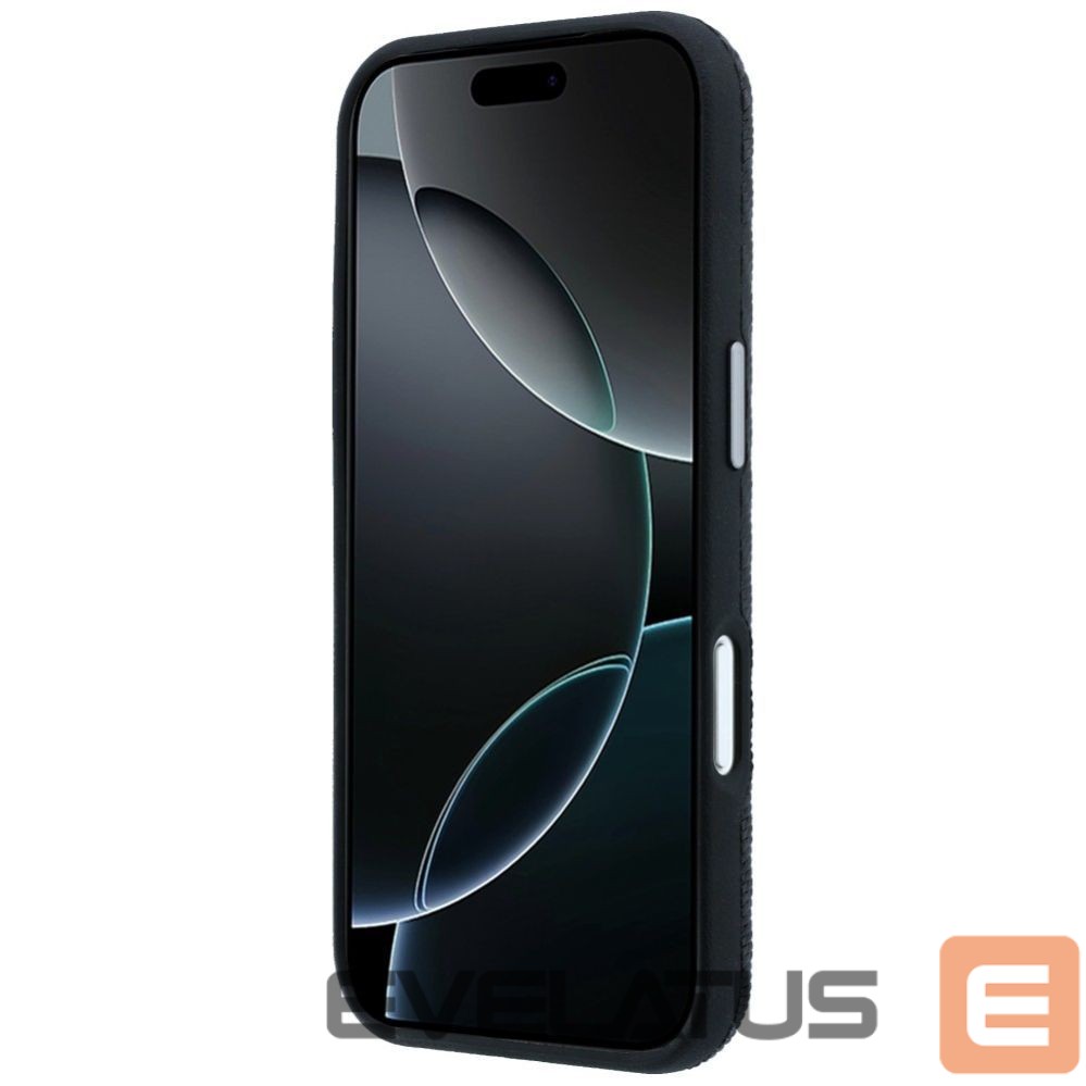 Другие товары Mercedes-Benz Mercedes Leather Semi Wrap Wood Effect MagSafe Case for iPhone 17 Pro - Black