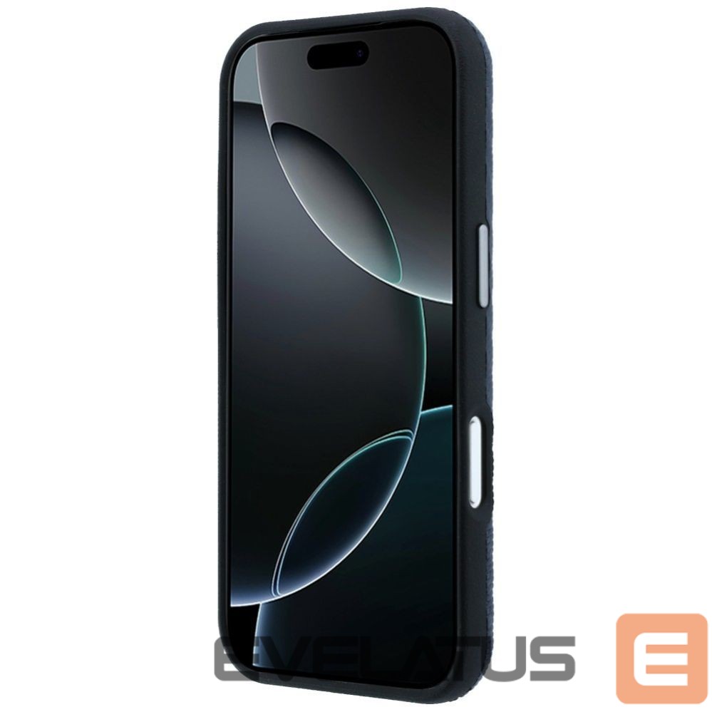 Другие товары Mercedes-Benz Mercedes Leather Semi Wrap Wood Effect MagSafe Case for iPhone 17 Pro - Navy Blue