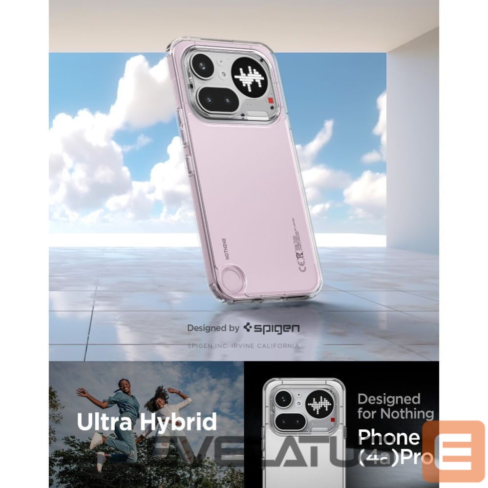 Другие товары Spigen Spigen Ultra Hybrid Case for Nothing Phone 4A Pro - Transparent