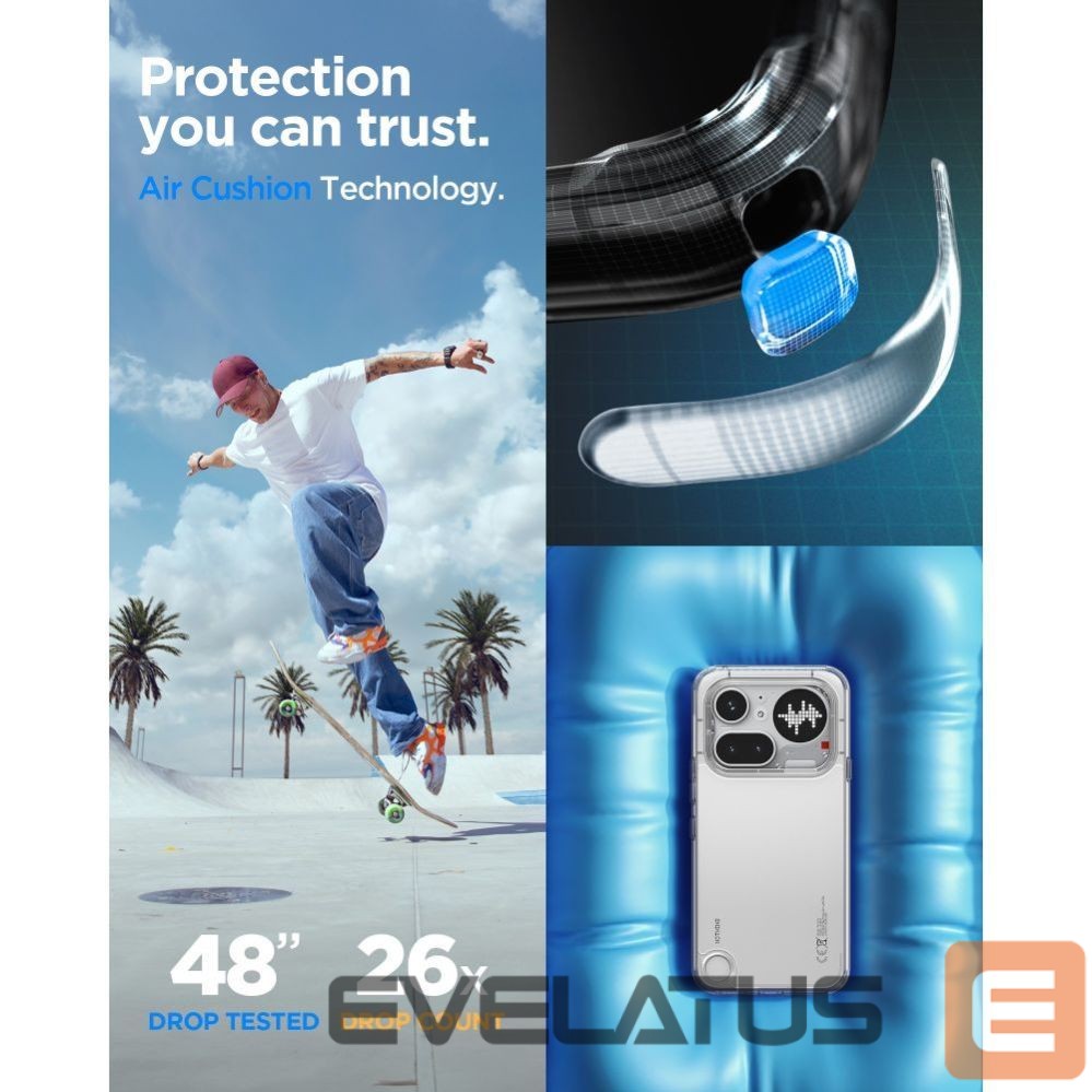 Другие товары Spigen Spigen Ultra Hybrid Case for Nothing Phone 4A Pro - Transparent