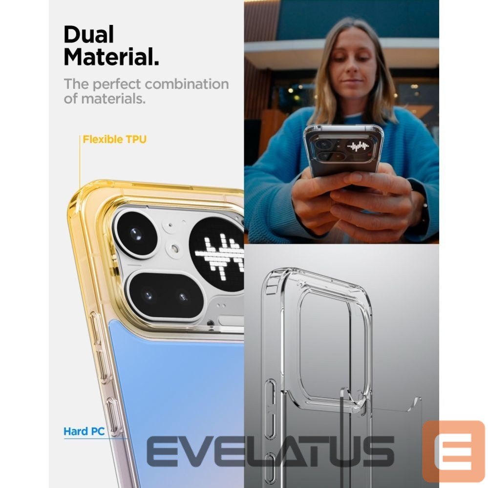 Другие товары Spigen Spigen Ultra Hybrid Case for Nothing Phone 4A Pro - Transparent