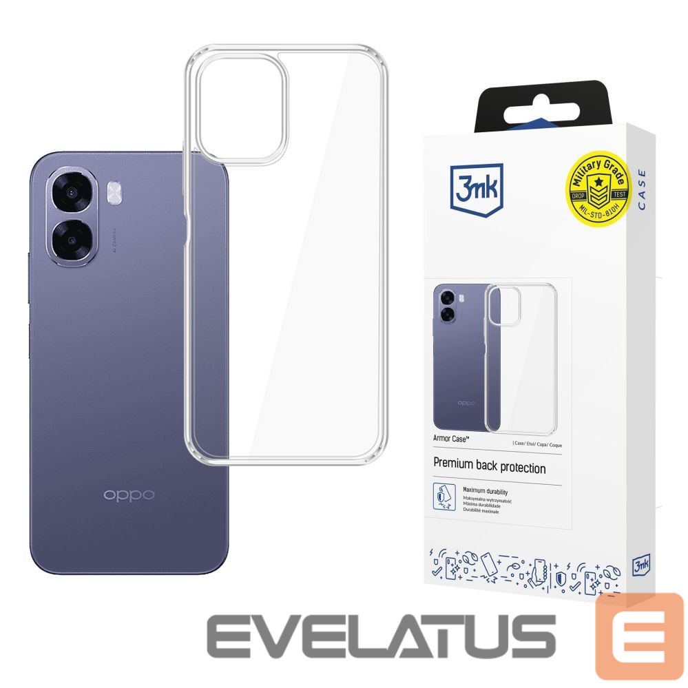 Другие товары 3MK 3mk Armor Case for Oppo A6 4G / A6K 4G - Transparent