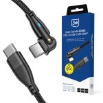 Другие товары 3MK  3mk Hyper Cable N-SERIES USB-C / USB-C 1m PD 3.0 QC 3.0 20V / 5A 100W - black 