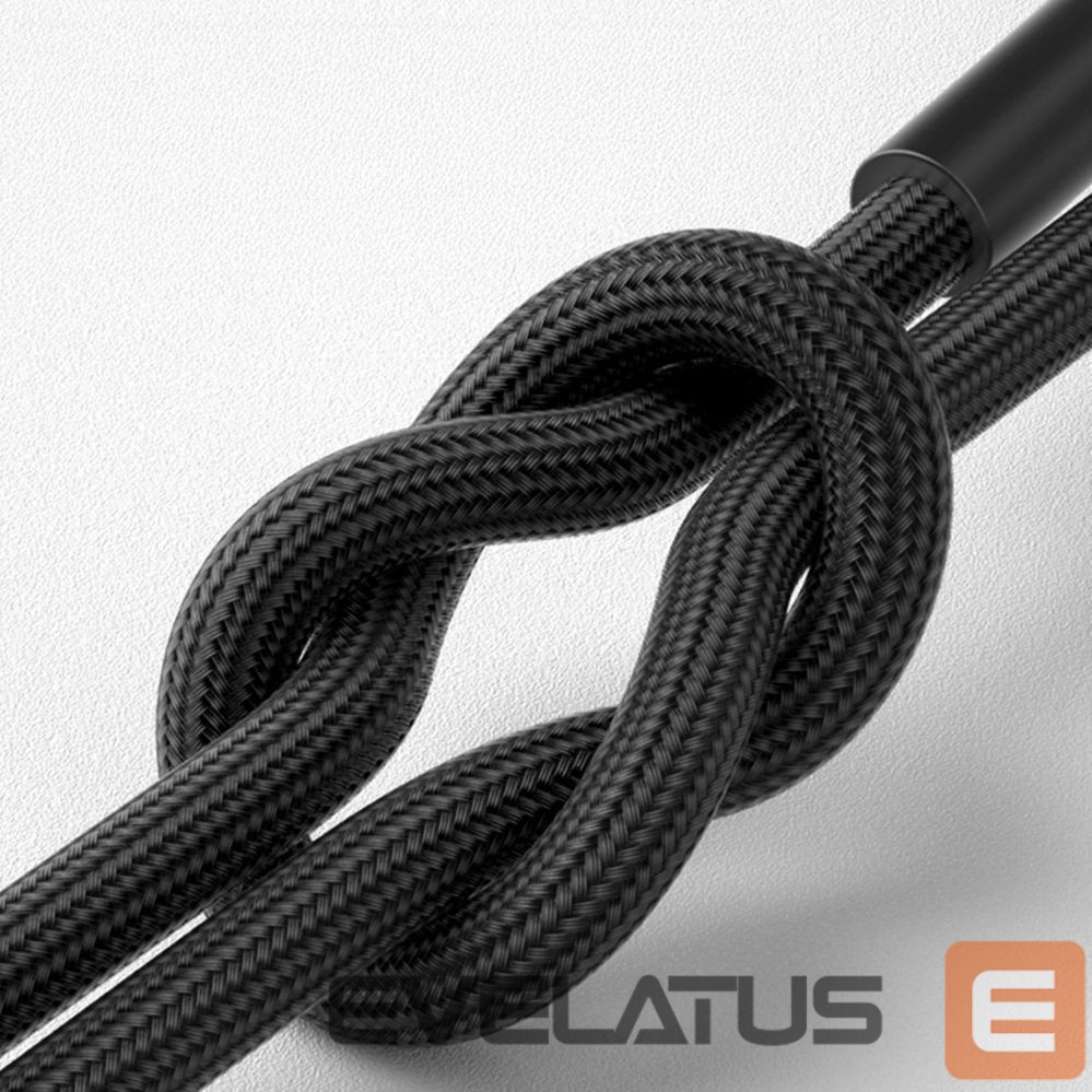 Другие товары 3MK 3mk Hyper Cable N-SERIES USB-C / USB-C 1m PD 3.0 QC 3.0 20V / 5A 100W - black