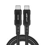 Кабель Acefast  Acefast C4-03 Black USB-C - USB-C PD QC cable 100W 5A 480Mb/s 2m - black 