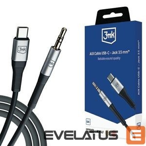 Кабель 3MK  3MK Kabel AUX USB-C - Jack 3,5 mm 1m 