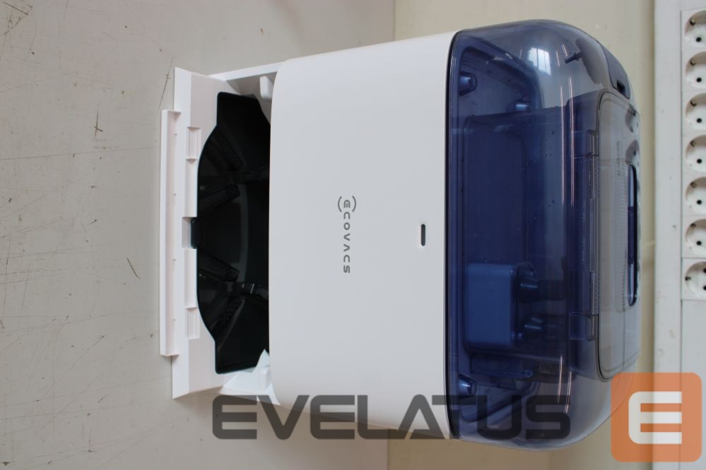 Пылесос Ecovacs SALE OUT. DEEBOT mini Vacuum cleaner, Robot, Wet&Dry, ZeroTangle Technology, Agile Navigation, White/Blue + Auto-empty station | Robotic Vacuum Cleaner | DEEBOT mini BLUE | Wet&Dry | Li-ion | 3200 mAh | Dust capacity 1.8 L | 8000 Pa | White/Blue | USED, DIRTY, REMAINING WATER DROPS IN TANK