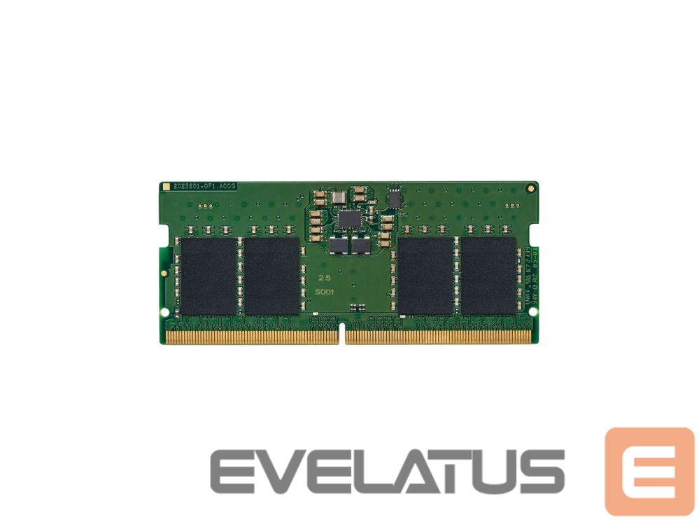 Оперативная память DDR4 Kingston KVR56S46BS6-8 8GB 5600MT/s DDR5 Non-ECC CL46 SODIMM 1Rx16 |