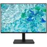 Монитор Acer  Vero B247Y Series Monitor 60cm 23.8'' FHD ZeroFrame IPS 120Hz 16:9 4ms(GTG) 250nits VGA HDMI DP MM Audio In/Out AdaptiveSync EU Black | 