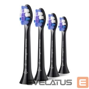 Зубная щётка Philips  HX6054/88 Sonicare Sensitive | Replacement brush heads | Heads | For adults | Number of brush heads included 4 | Black 