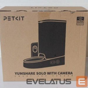 Для домашнего скота PETKIT  SALE OUT.  P571 (D4H) YumShare Solo Feeder with camera |  Feeder with Camera | P571 YumShare Solo | Capacity 3 L | White | USED, SCRATCHED ON BOWL, DIRTY | 24 month(s) 