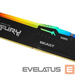 Оперативная память DDR4 Kingston  KF560C30BBEA-32 32GB 6000MT/s DDR5 CL30 DIMM FURY Beast Black RGB EXPO | 
