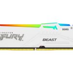 Оперативная память DDR4 Kingston  KF564C32BWEA-16 16GB 6400MT/s DDR5 CL32 DIMM FURY Beast White RGB EXPO | 