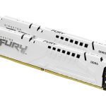 Оперативная память DDR4 Kingston  KF560C30BWEK2-32 32GB 6000MT/s DDR5 CL30 DIMM (Kit of 2) FURY Beast White EXPO | 